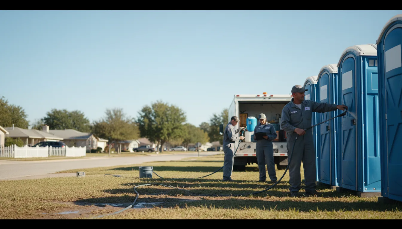Long-Term Portable Toilet Rental in Roseville, IL near me